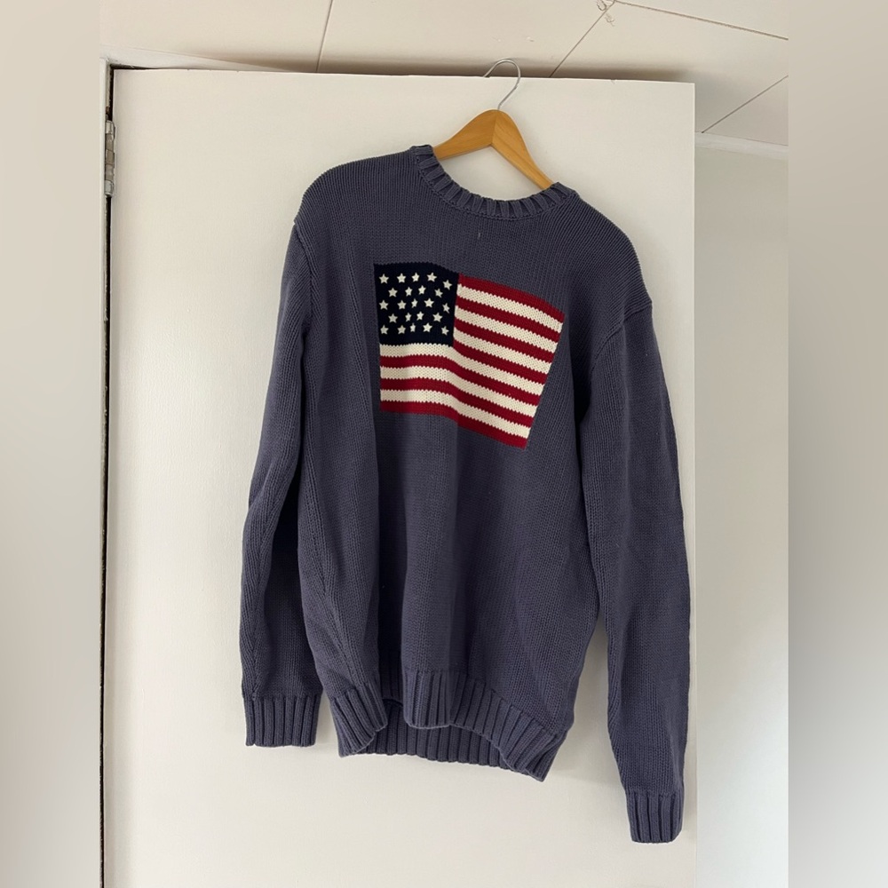 American Flag Sweater